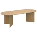 Radial End Meeting Table 2400