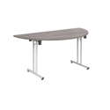Semi Circular Folding Leg Table