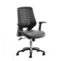Relay Task Operator Chair Airmesh Back with Arms