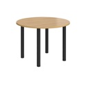 Circular Radial Leg Meeting Table
