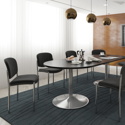 Trumpet Base Circular Boardroom Table
