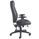 Zeus Leather Faced 24 Hour Task Chair