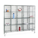 Wire Mesh Compartment Lockers