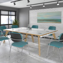 Fuze Rectangular Boardroom Tables