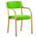Madrid Beech Frame Meeting Chair