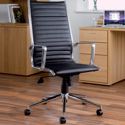 Bari Leather Faced Executive Chair