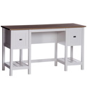 Shaker Style Desk Soft White