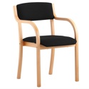 Madrid Beech Frame Meeting Chair