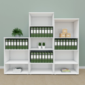 Wooden Bookcases (Solid Back Panels)