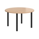 Circular Radial Leg Meeting Table