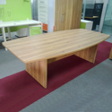Alto - Boat Shaped Boardroom Table