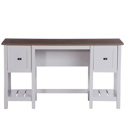 Shaker Style Desk Soft White