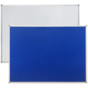 Duo Felt Notice and Magnetic Drywipe Board Combination