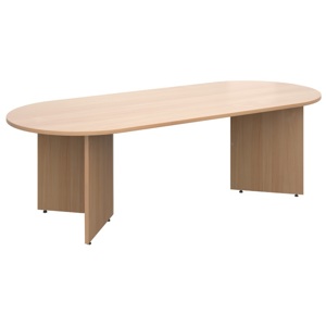 Radial End Meeting Table 2400