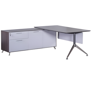 Nero - Corner Executive Desk with Return Unit