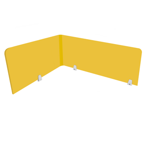 EcoFlex Desk Screen & Modesty Panels