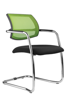 Venus - Meeting Room Chair with Mesh Back