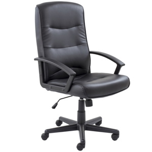Canasta II Leather Effect Managers Armchair
