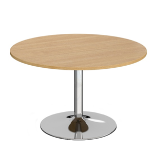 Trumpet Base Circular Boardroom Table