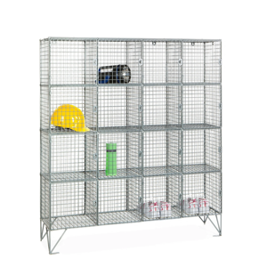 Wire Mesh Compartment Lockers