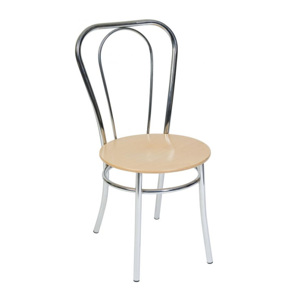 Light Wood Bistro Deluxe Chair
