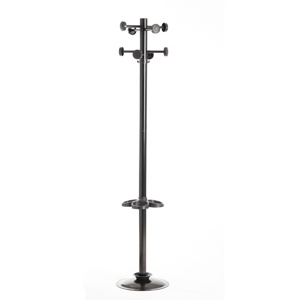 Coat & Umbrella Stand with Eight Coat Hooks and Umbrella Hooks