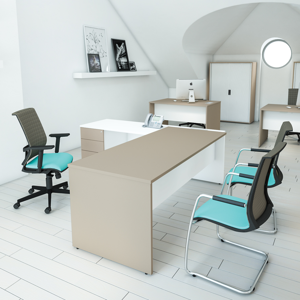 Executive Panel End Desking