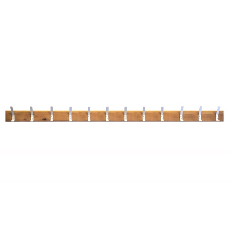 Coat Rail - 12 Hooks