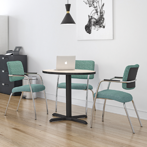 Venus - Meeting Room Chair with Mesh Back