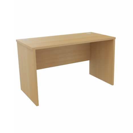 Platinum Range - VDU Workstation - 1200mm - Panel End Leg - 600mm - Oak