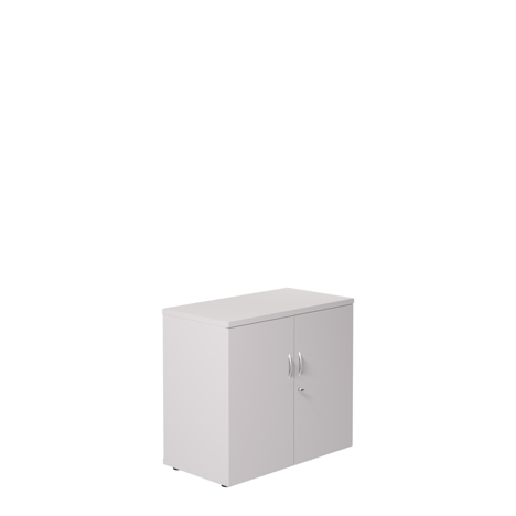 Wooden Cupboards (Solid Back Panels) - WDS745CP - White
