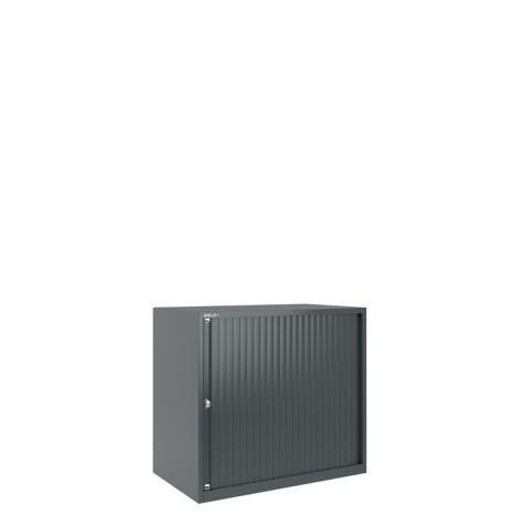 Essentials Tambour Cupboards - 1000mm - Anthracite