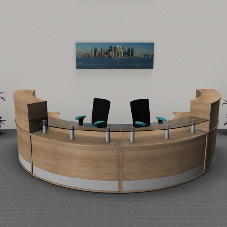 Reception Counters - Room Shot