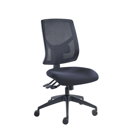 Vision High Back Mesh Chair - No Arms - Costa