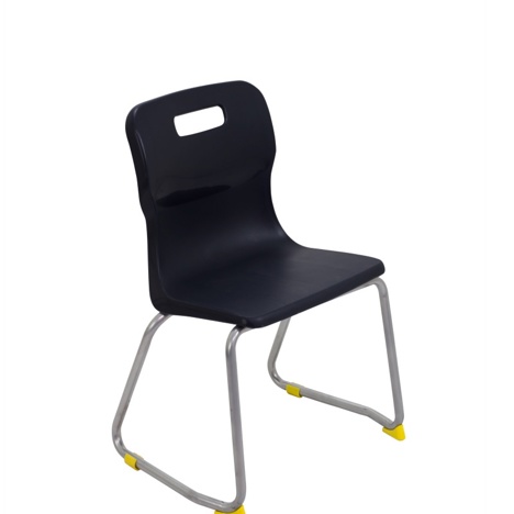 Titan Skid Base Chair - Size 3 - Black