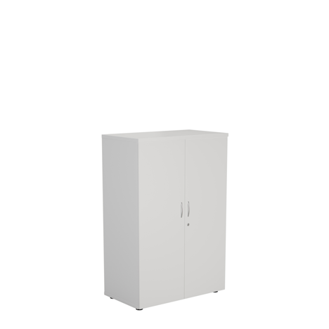 Wooden Cupboards (Solid Back Panels) - WDS1245CP - White