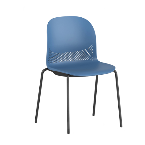 Jet Meeting Chair - Four Legs - Blue