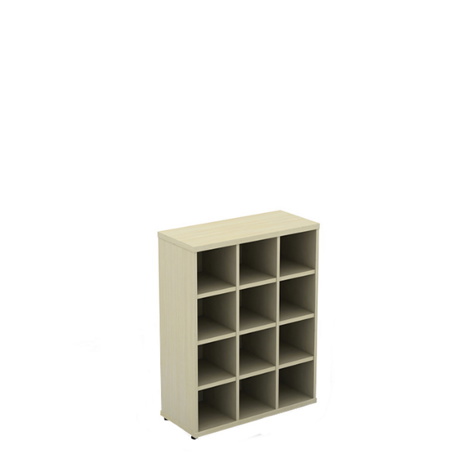 Wooden Pigeon Hole Unit - W800mm - 12