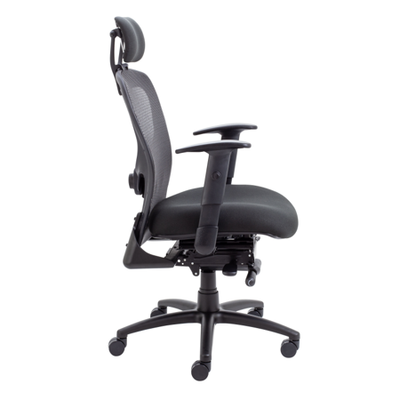 Strata High Back Chair with Seat Slide