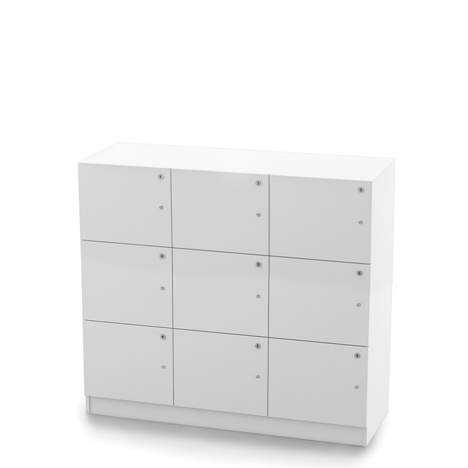 Personal Group Lockers - Nine Doors