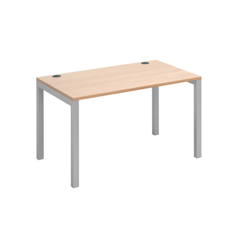 Connex Starter Single Unit - 1200 - Silver Frame - Beech