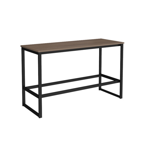 Otto Poseur Benching Solution Dining Table 1800 - Black - Barcelona Walnut
