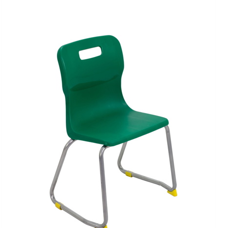 Titan Skid Base Chair - Size 3 - Green