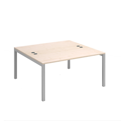 Connex Starter Units Back to Back - 1400 - Silver Frame - Maple