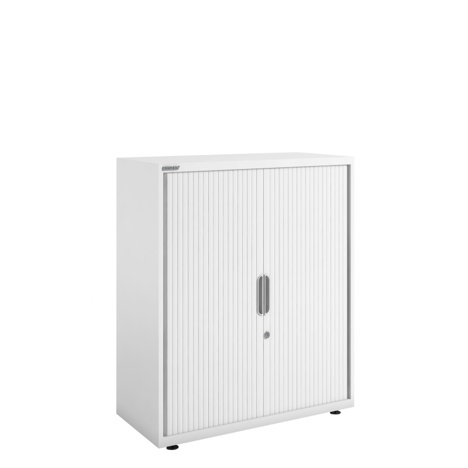SystemFile - Single Door Tambour Unit - 1149 - White