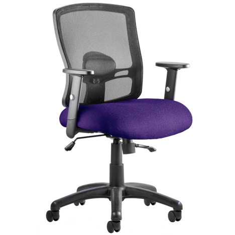 Portland II Mesh Back Chair - Tansy Purple