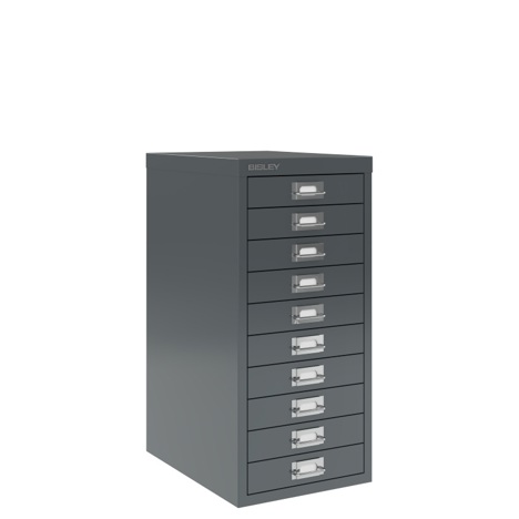 Multi Drawers Storage Cabinets - 10 Drawer - Black