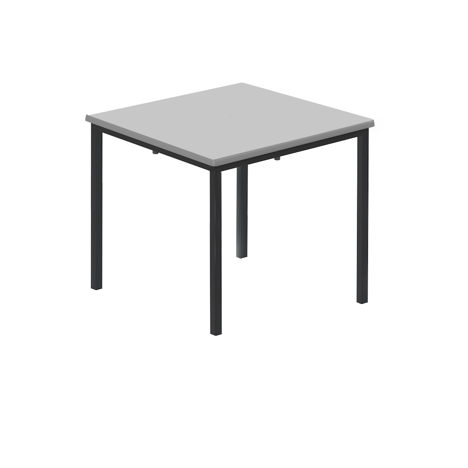 Titan Square Classroom Tables - 600 x 530mm - Grey
