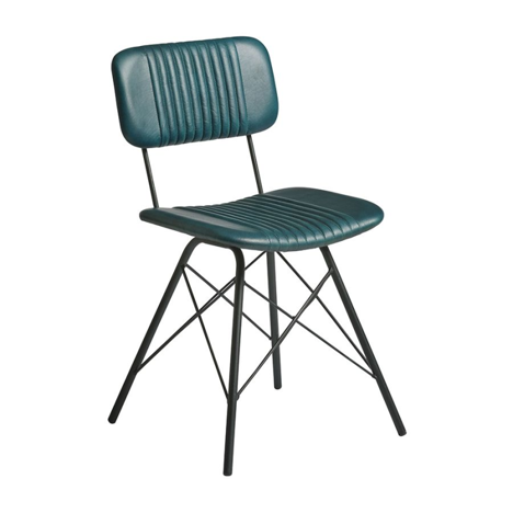 Duke Side Chair - Vintage Teal