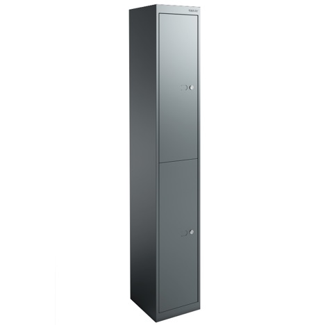 Bisley Metal Locker - Double Door - Anthracite